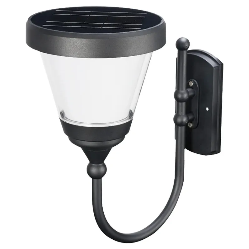 5W Solar LED Round Wall Mount Light — Warehouse Lighting LED Wall Lights 5.0W 5000K