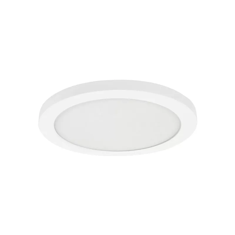 8" ELO and ELO+ LED Surface Mount Luminaire, 18W, 1100 Lumen, 2700K, 3000K, 3500K, 4000K, or 5000K, 120V — Warehouse Lighting LED Downlights 18.0W 2700K