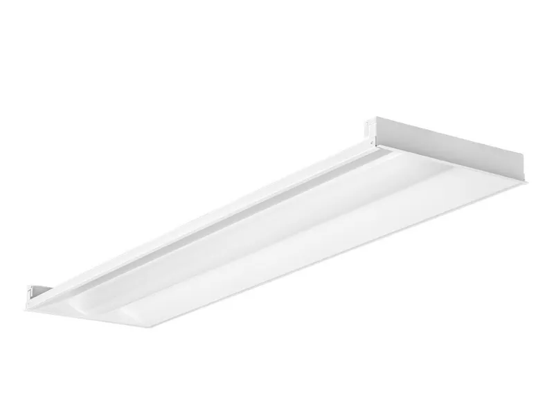 4PK 1x4 Low Profile Troffer, Lumen Max, Wattage and CCT Selectable, 120-277V — Warehouse Lighting LED Downlights 20.0W 3500K