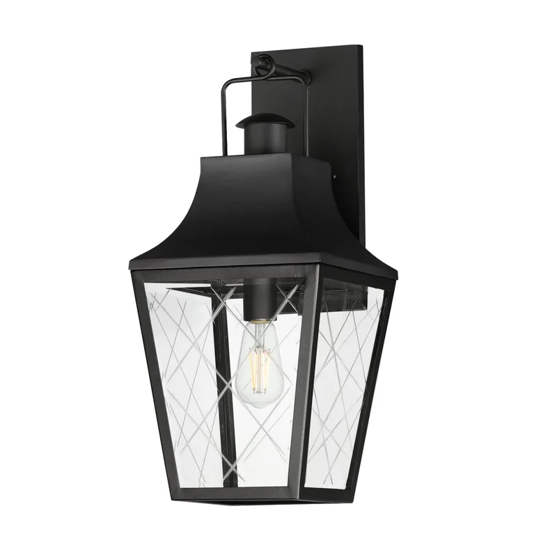 Storybook 1-Light Outdoor Large Wall Sconce — Warehouse Lighting LED Wall Lights 60.0W 