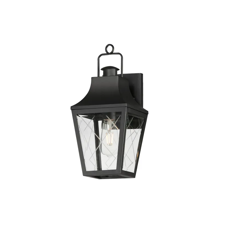 Storybook 1-Light Outdoor Small Wall Sconce — Warehouse Lighting LED Wall Lights 60.0W 