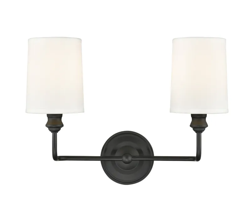 2 Light Vanity, Leena Collection — Warehouse Lighting LED Wall Lights 150.0W 