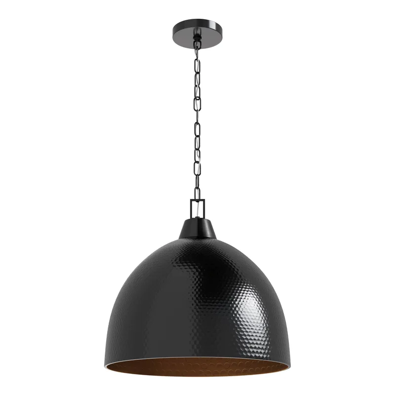 Pendant Light, Arrco Collection,  Black Stainless Steel Finish — Warehouse Lighting LED Landscape Lights 200.0W 