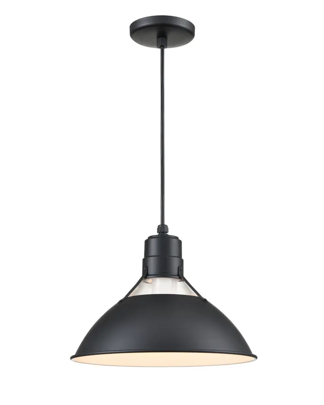 Millennium Lighting 13" RLM Cord Hung Glass Cone — Warehouse Lighting LED Post Top Lights 100.0W 