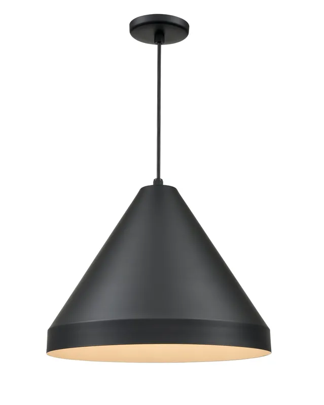Millennium Lighting 17" RLM Cord Hung Cone — Warehouse Lighting LED Post Top Lights 100.0W 