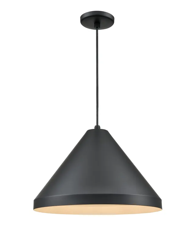 Millennium Lighting 13" RLM Cord Hung Cone — Warehouse Lighting LED Post Top Lights 100.0W 