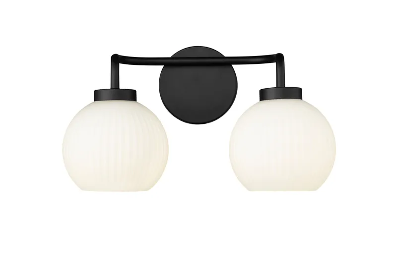2 Light Vanity, Oprah Collection — Warehouse Lighting LED Wall Lights 60.0W 