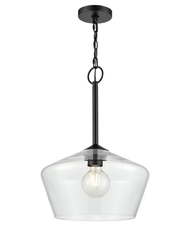 Tulip Pendant Light, Clear Glass,  Morbelle Collection — Warehouse Lighting LED Landscape Lights 60.0W 