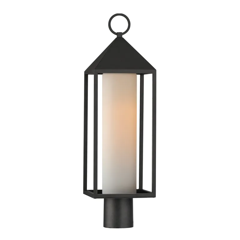 Aldous 1-Light Outdoor Post Mount — Warehouse Lighting LED Lighting Controls 60.0W 