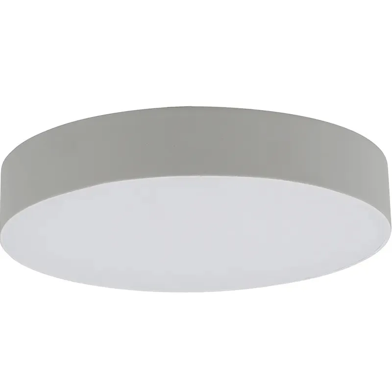 Round Edge-Less Architectural Flush Mount Ceiling Light, 700 Lumens, 10W, CCT Selectable, 120-277V — Warehouse Lighting LED Post Top Lights 10.0W 2700K
