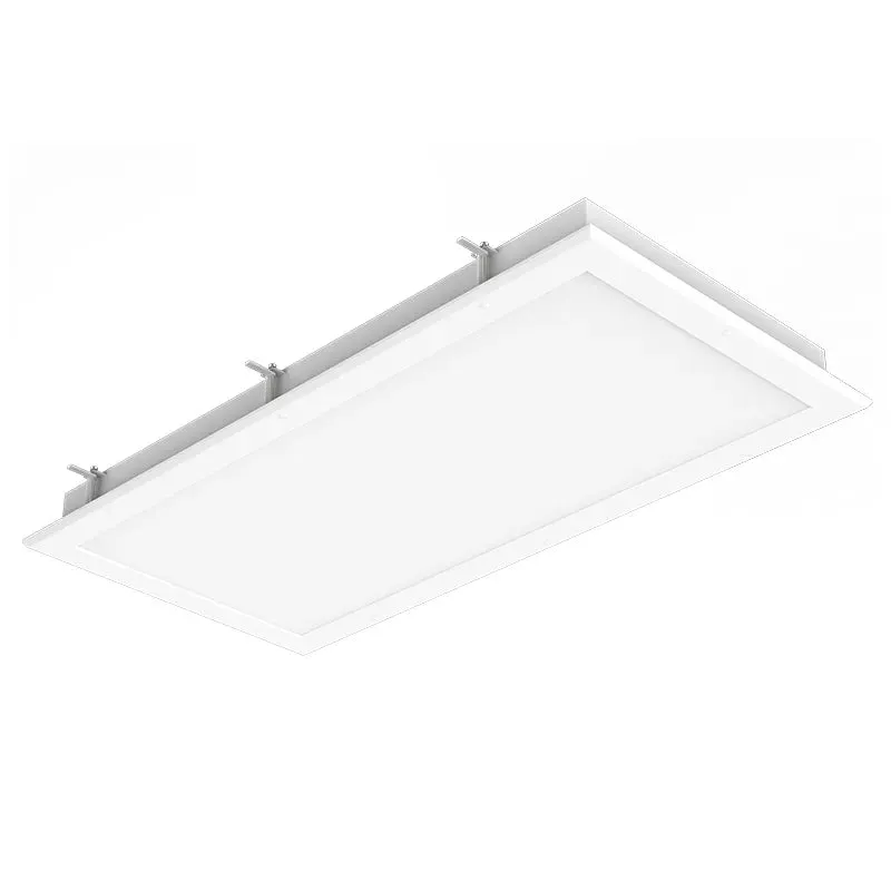 NSF and IP65 Rated 2x4 Flat Panel, 6250 Lumen Max, Wattage and CCT Selectable, 120-277V — Warehouse Lighting LED Downlights 30.0W 3500K