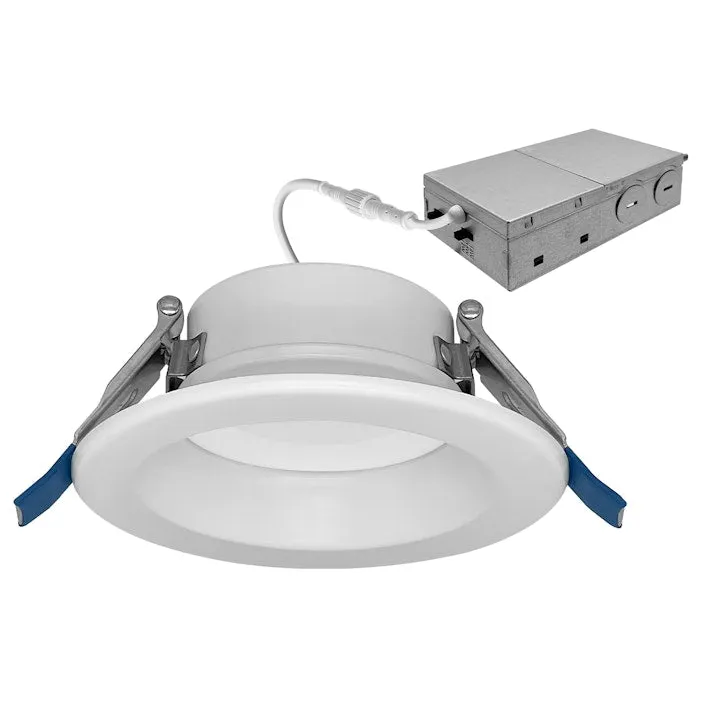 4" Retrofit Downlight: RDL-Line, 960 Lumen Max, Wattage & CCT Selectable, 120V — Warehouse Lighting LED Downlights 12.0W 2700K
