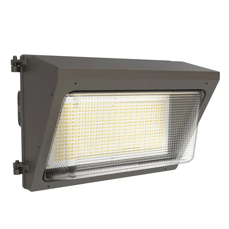Traditional Wall Pack Full Control of Beam Angle, 16200 Lumen Max, Wattage and CCT Selectable, 120-277V — Warehouse Lighting LED Wall Lights  