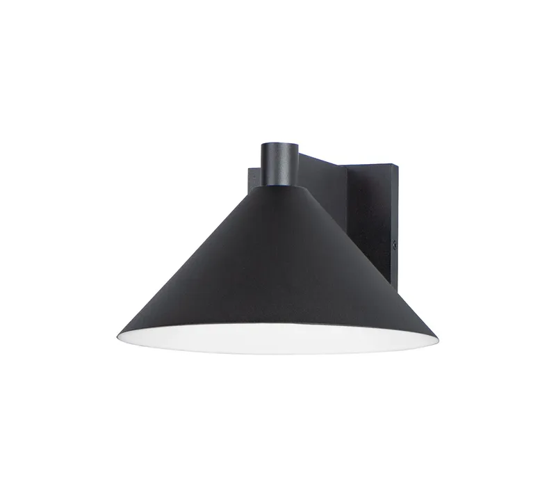 Conoid Large LED Outdoor Wall Sconce — Warehouse Lighting LED Wall Lights 10.0W 3000K