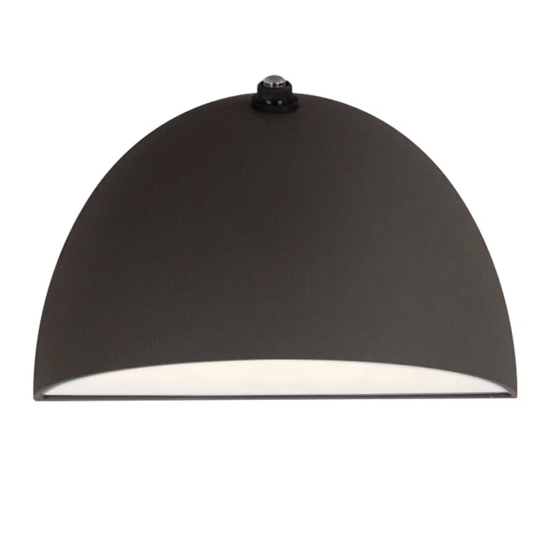 Pathfinder LED Outdoor Wall Sconce with Photocell, 120-277V, Architectural Bronze, Black, or Silver — Warehouse Lighting LED Wall Lights 20.0W 