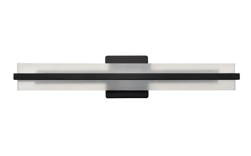 Vanity Light, Troy Collection, Matte Black — Warehouse Lighting LED Wall Lights 20.0W 3000K