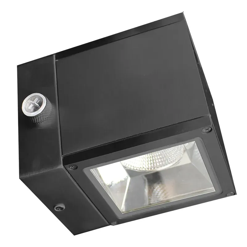 Up-Down Selectable Cube Wall Light, 1500 Lumens, Wattage and CCT Selectable, 120-277V — Warehouse Lighting LED Wall Lights 10.0W 3000K