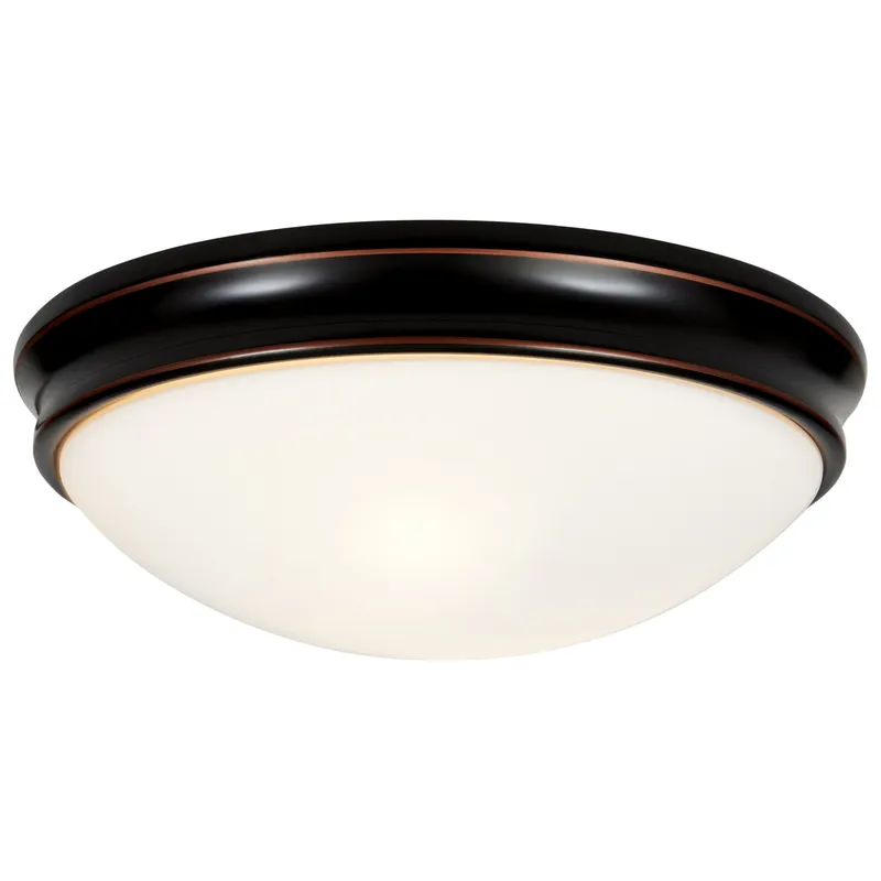 Flush Mount, Oil Rubbed Bronze Finish, 120V — Warehouse Lighting LED Post Top Lights 180.0W 