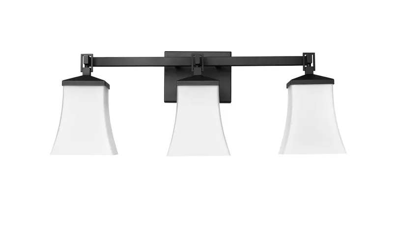 Vanity Light, Sonorra Collection, Matte Black, 120V — Warehouse Lighting LED Wall Lights 200.0W 