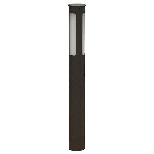 40" LED Amber Bollard, 18W, 1400K, 120-277V, Black — Warehouse Lighting LED Bollards & Pathway Lights 18.0W 1400K