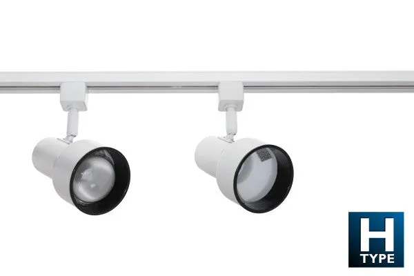 4FT White 3-Light Linear Track Lighting Kit, 120V — Warehouse Lighting LED Linear Lights 50.0W 