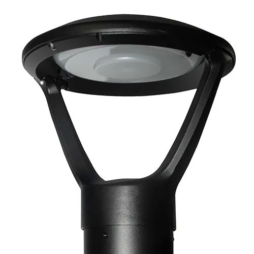 42" Round or Square Aeroform Bollard, 3,318 Lumen Max,12W, 17W, or 25W, 5000K, 120-277V, Bronze Finish — Warehouse Lighting LED Bollards & Pathway Lights 12.0W 5000K