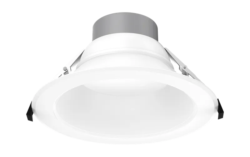 10" LED Round Commercial Downlight, 4800 Lumen Max, Wattage & CCT Selectable, 120-277V — Warehouse Lighting LED Downlights 30.0W 2700K