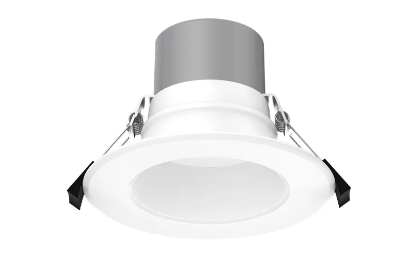4" LED Round Commercial Downlight, 1600 Lumen Max, Wattage & CCT Selectable, 120-277V — Warehouse Lighting LED Downlights 10.0W 2700K