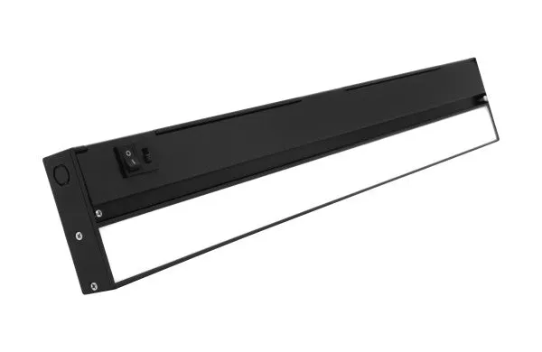 21.5" LED Undercabinet Light, CCT Selectable, 120V, Black, Nickel, Oil-Rubbed Bronze, and White — Warehouse Lighting LED Linear Lights 10.0W 2700K