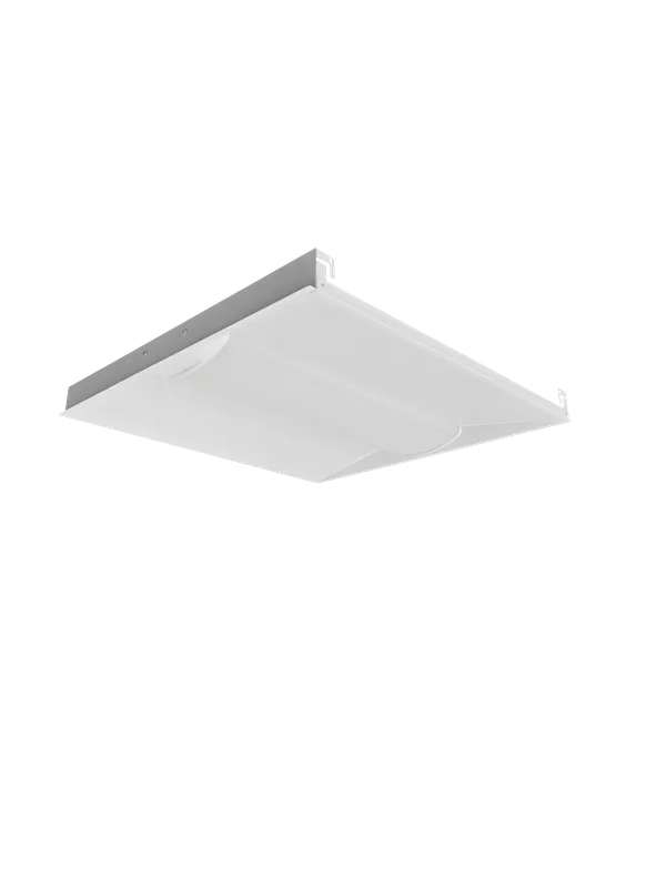 2x2 Volumetric Troffer, 4900 Lumen Max, Wattage and CCT Selectable, Dimmable, 120-347V — Warehouse Lighting LED Downlights 30.0W 3500K