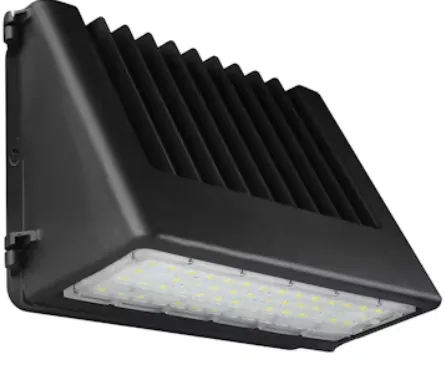 Wall Pack: FC-Line, 11,600 Lumen Max, Wattage and CCT Selectable, 120-277V, Black or White Finish — Warehouse Lighting LED Wall Lights 16.0W 3000K