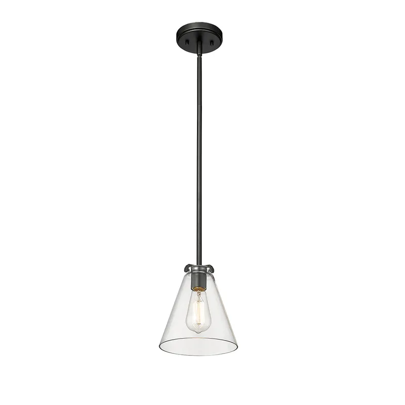 Mini-Pendant Light, Matte Black Finish, Aliza Collection — Warehouse Lighting LED Landscape Lights 100.0W 