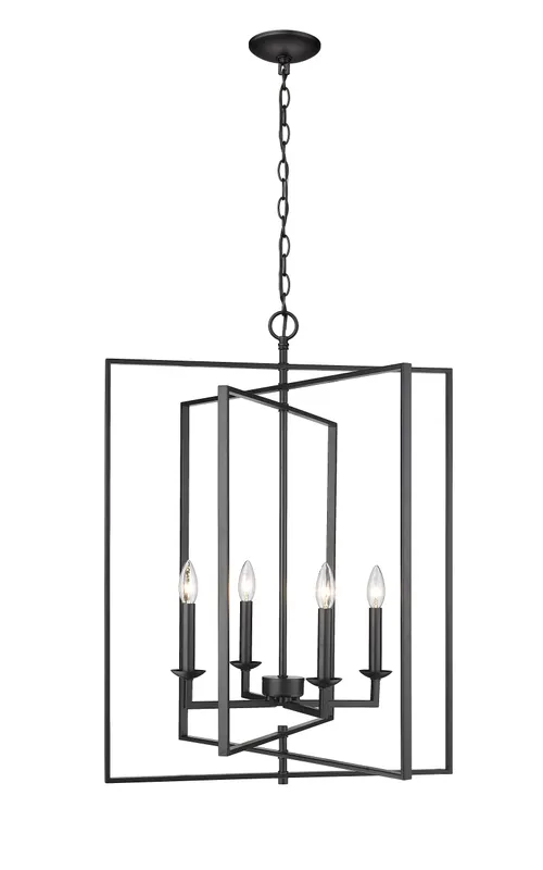 30" Pendant Light, Matte Black Finish, Nellis Collection — Warehouse Lighting LED Landscape Lights 250.0W 