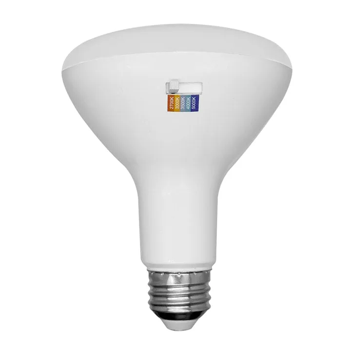 6PK BR Series: 5-CCT LED Bulb, PAR30 75W Equivalent, 8W, 120V — Warehouse Lighting LED Temporary & Work Lights 75.0W 2700K