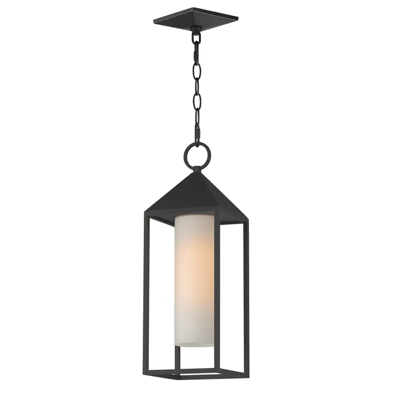 Aldous 1-Light Outdoor Pendant, Black — Warehouse Lighting LED Landscape Lights 60.0W 