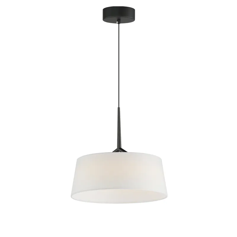 Paramount 16" LED Pendant, Natural Aged Brass or Black — Warehouse Lighting LED Landscape Lights 20.0W 3000K