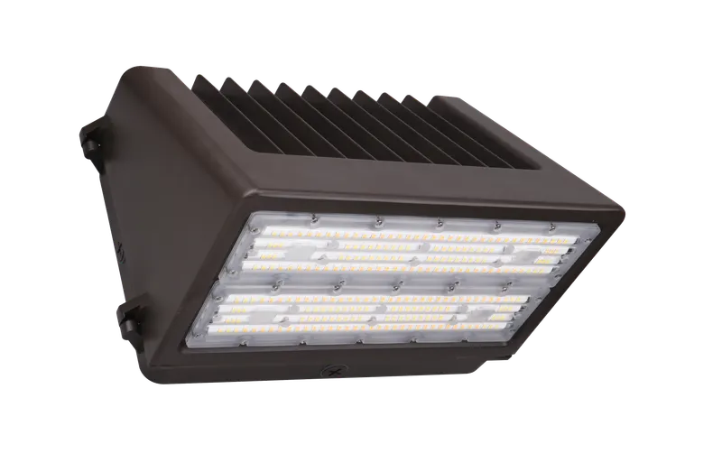 LED Full Cutoff Wall Pack, 17,400 Lumen Max, Wattage and CCT Selectable, Integrated Photocell, 120-277V — Warehouse Lighting LED Wall Lights 120.0W 3000K