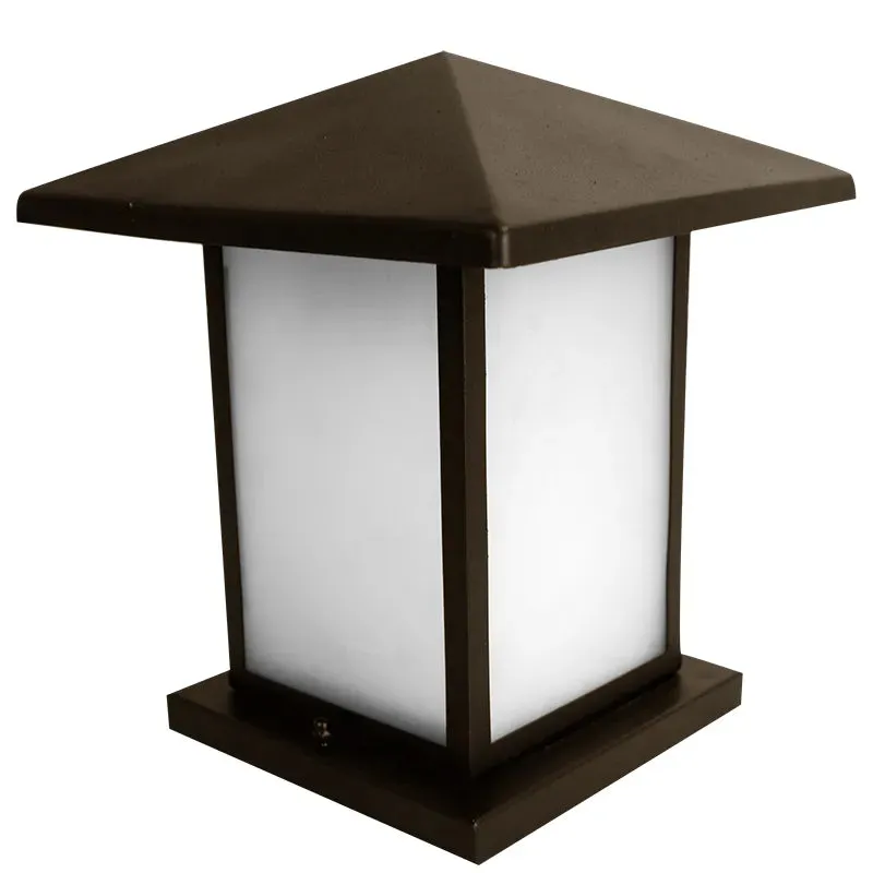 LED Pier Mount Light, 12W, CCT Selectable,120V — Warehouse Lighting LED Lighting Controls 12.0W 3000K