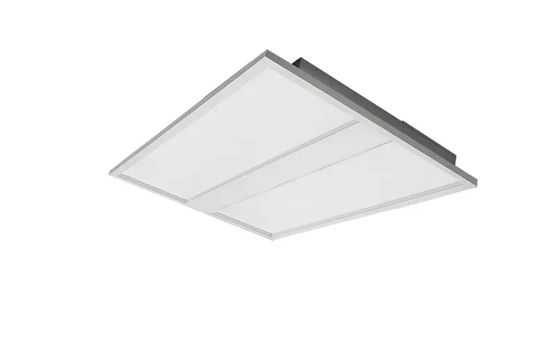 4PK 2X2 Backlit Troffer, 4400 Lumens, Wattage and CCT Selectable, 0-10V Dimming, 120-277V — Warehouse Lighting LED Downlights 20.0W 3500K
