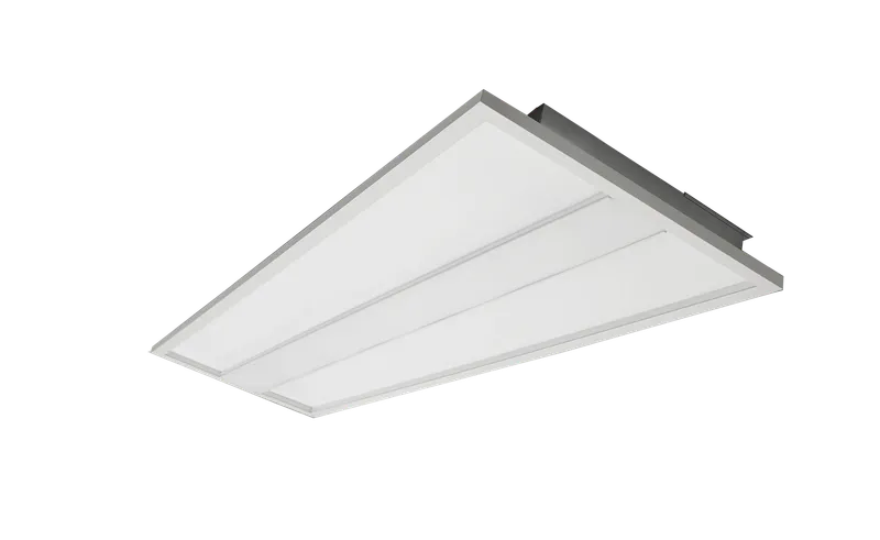 4PK 1X4 Backlit Troffer, 4400 Lumens, Wattage and CCT Selectable, 0-10V Dimming, 120-277V — Warehouse Lighting LED Downlights 20.0W 3500K
