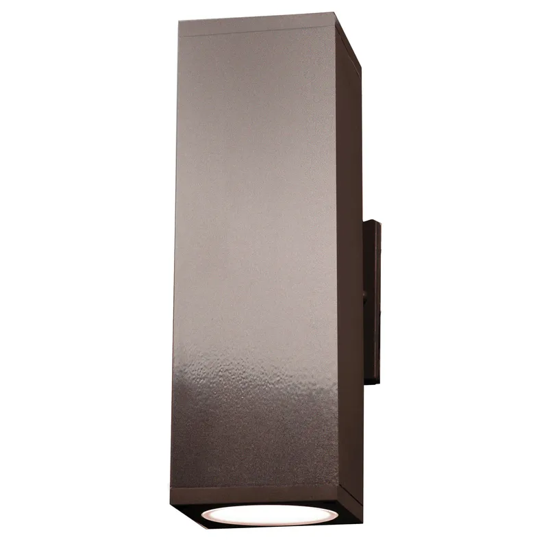 Bi-Directional Outdoor LED Wall Mount, 30W, 120V, Bronze Finish, Bayside Collection — Warehouse Lighting LED Wall Lights 30.0W 3000K