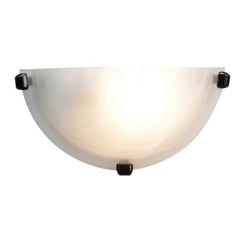 1 Light LED Wall Sconce, 10W, 120V, Oil Rubbed Bronze Finish, Mona Collection — Warehouse Lighting LED Wall Lights 10.0W 3000K