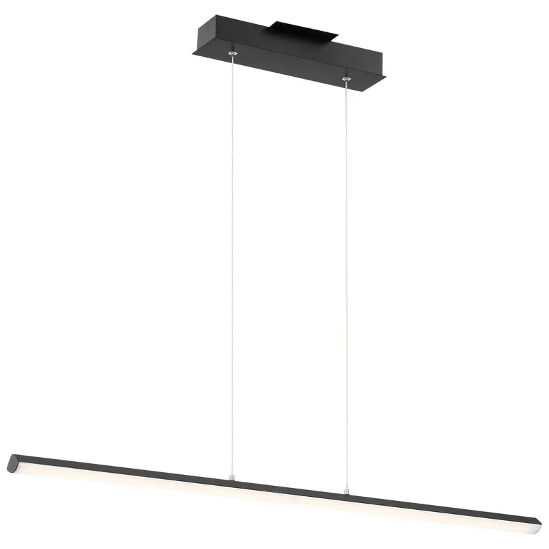 LED Linear Pendant Light, 30W, 120V, Matte Black Finish, Float Collection — Warehouse Lighting LED Linear Lights 30.0W 3000K