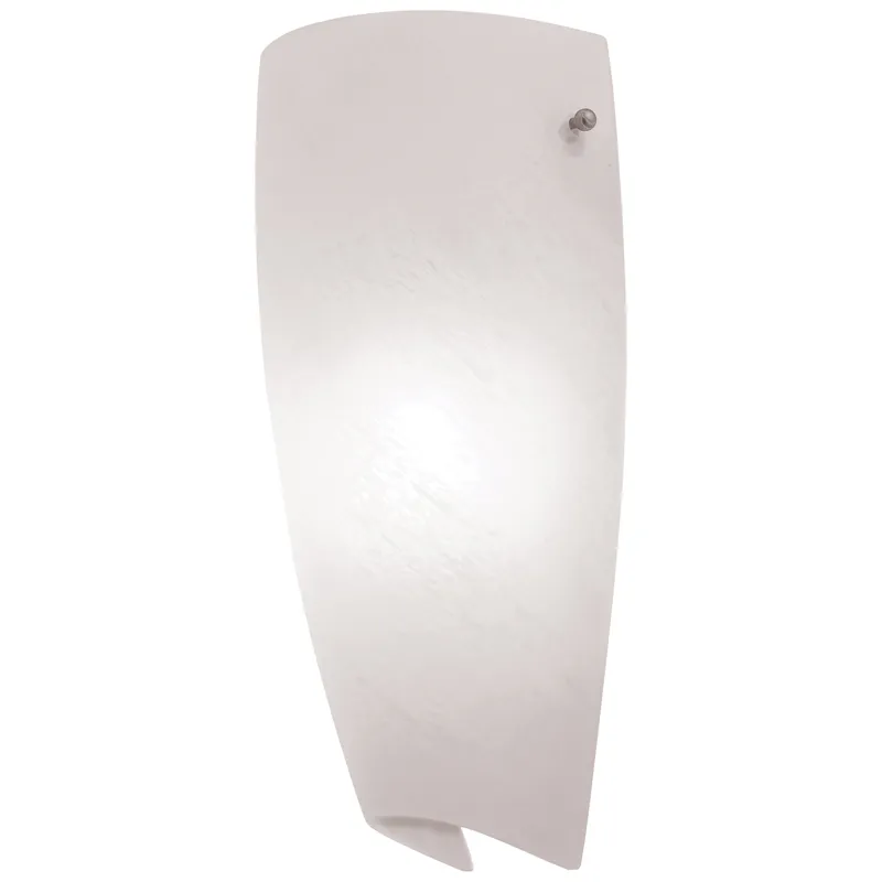 1 Light Wall Sconce, 100W, 120V, Brushed Steel FInish, Daphne Collection — Warehouse Lighting LED Wall Lights 100.0W 