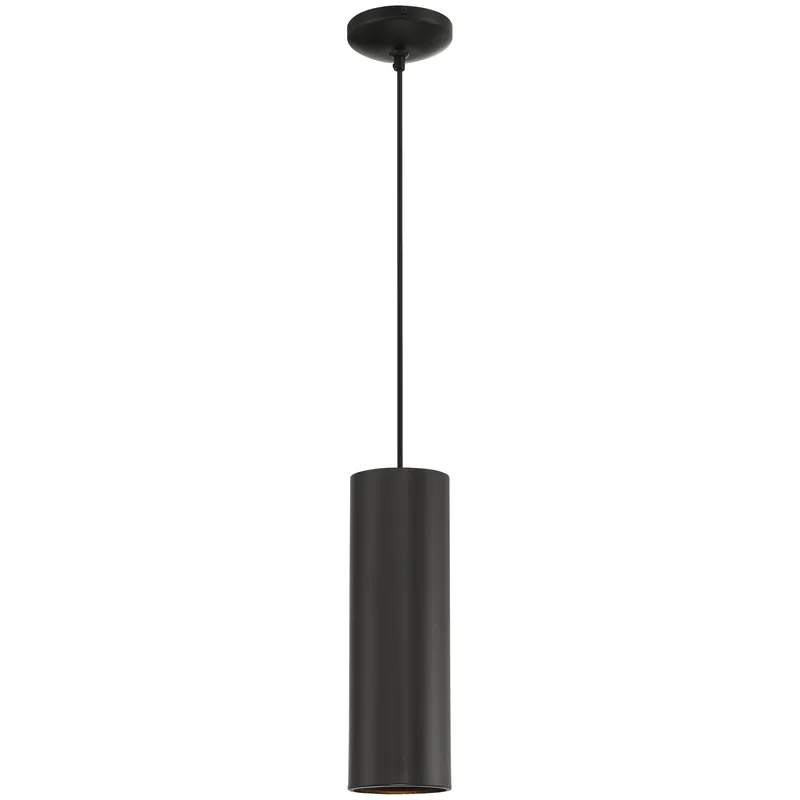 LED Pendant Light, 60W, Matte Black Finish, 120V, Pilson Collection — Warehouse Lighting LED Landscape Lights 60.0W 