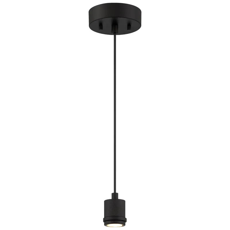 LED Pendant Light, 600 Lumens, 9W, Matte Black Finish, 120V, Port Nine Stark — Warehouse Lighting LED Landscape Lights 9.0W 3000K