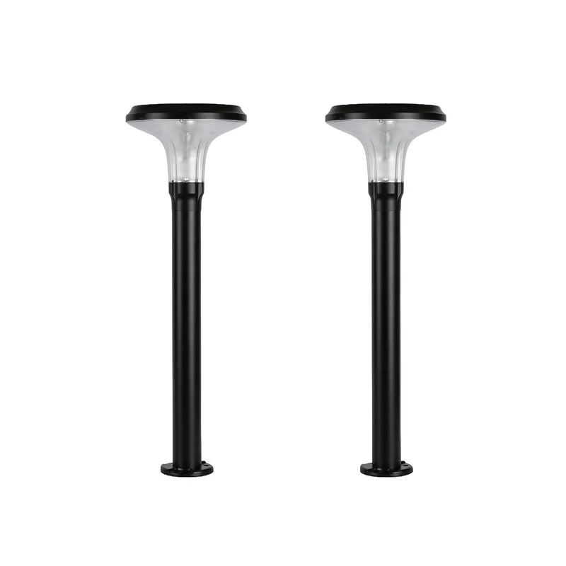 Vantage Bollard Solar Pathway Light, 200 Lumens, 2 PK — Warehouse Lighting LED Bollards & Pathway Lights 10.0W 2700K