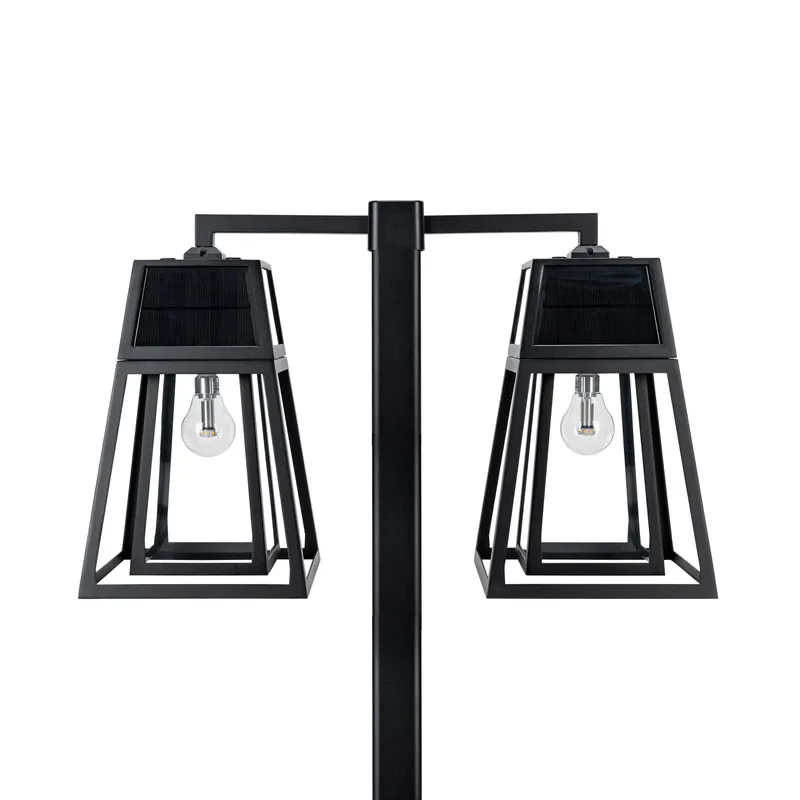8FT Aria Solar Post Light — Warehouse Lighting LED Landscape Lights 10.0W 2700K