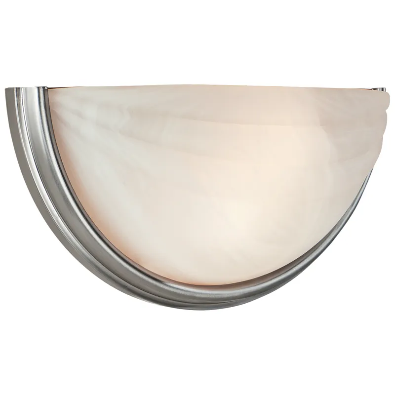 2 Light Wall Sconce, 120W, 120V, Satin Finish, Crest Collection — Warehouse Lighting LED Wall Lights 120.0W 
