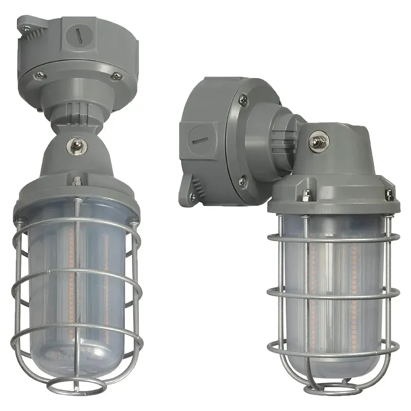 High-Output Dual-Selectable Vapor-Tight with Adjustable Angle, 3300 Lumen Max, 120-277V — Warehouse Lighting LED Landscape Lights 20.0W 3000K